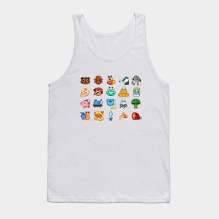 Doodle Date Pixel Party Tank Top